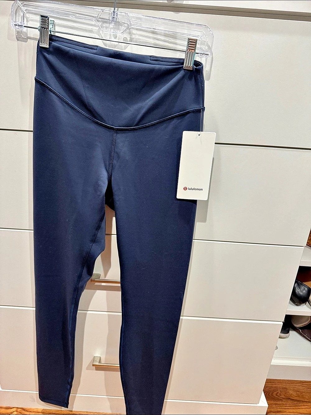 lululemon Under Wunder Under SmoothCover HR Tight 28" High Rise Leggings in Blue